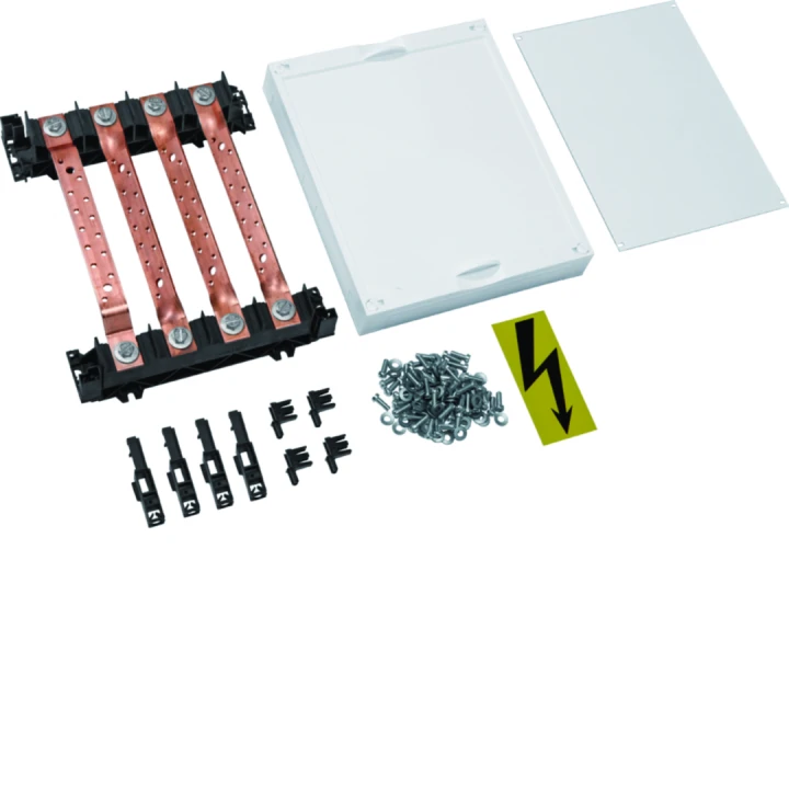 Unité d'équipement jeu de barre 4P 160A H300xL250mm pour univers