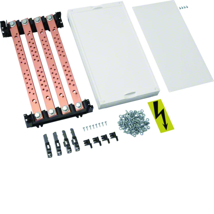 Unité d'équipement jeu de barre 4P 630A H450xL250mm pour univers