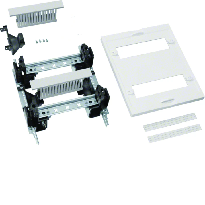 Unité d'équipement modulaire goulotte 20 modules sur 2 rangée 300x250mm univers