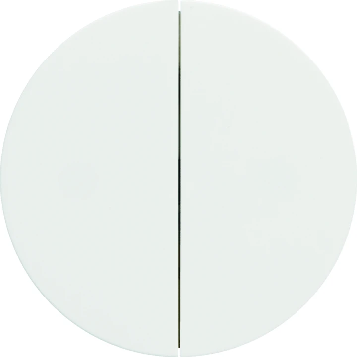 Va et vient ou bouton poussoir double InterBP duo Ateha Associable Blanc