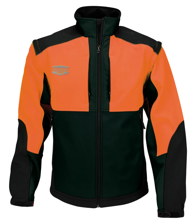 VESTE SOFTSHELL ORANGE