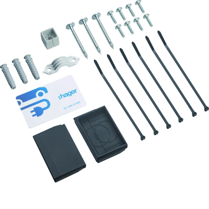 Witty one pièce détachée-Kit accessoires pour borne de recharge witty XVR1xx