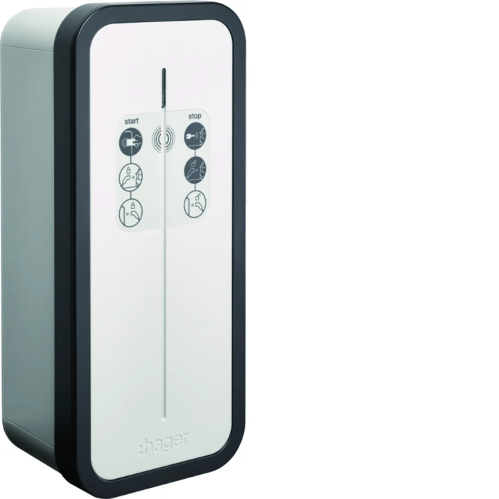Witty share borne de recharge RFID OCPP IP55 1x7,4kW 1P ou 1x22kW 3P T2S