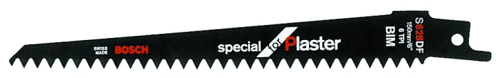 2 Lames scie sabre BIM Plâtre 150mm ; S628DF