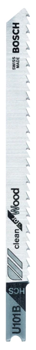 2 Lames scie sauteuse HCS Clean Bois 100mm ; Pas : 2,7mm U101B