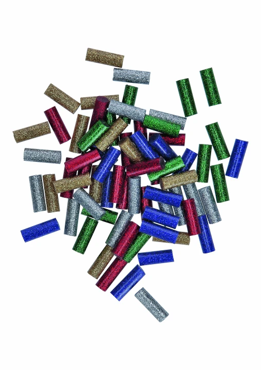 Bâtonnets de colle pailletée, Gluey