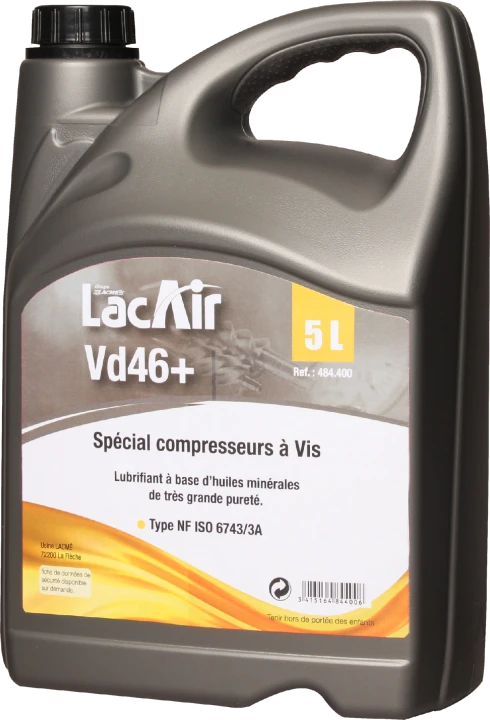 Bidon 5L Huile Comp Vis Vd46+