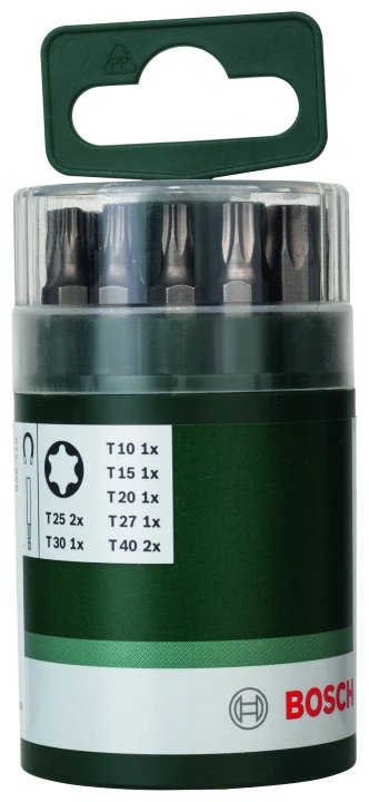 BOITE 10 EMBOUTS TORX + PORTE EMBOUT