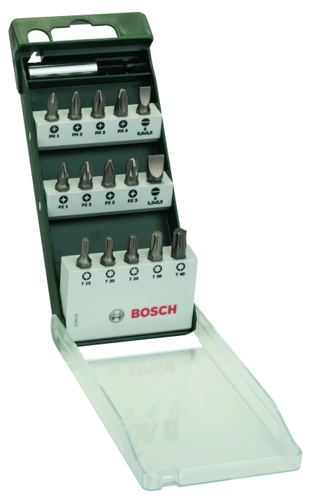 BOITE 15 EMBOUTS + PORTE EMBOUT