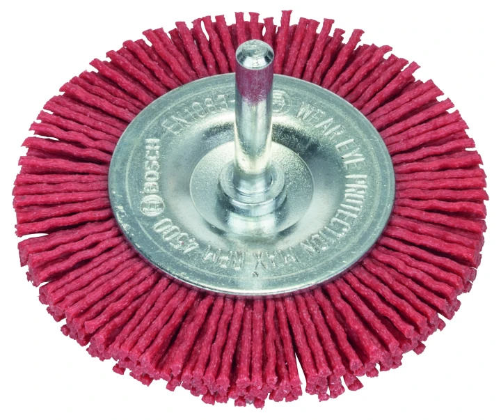 BROSSE CIRC FILS NYLON 75 MM 6 MM