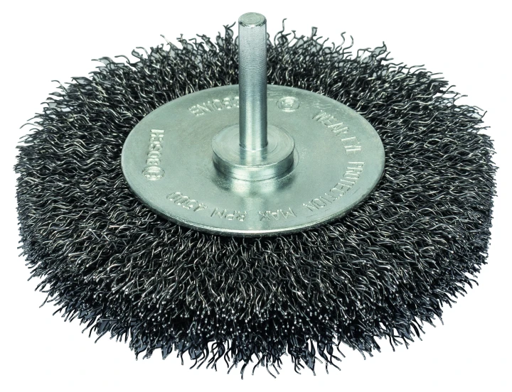 BROSSE CIRC FILS ONDULES 100x20MM