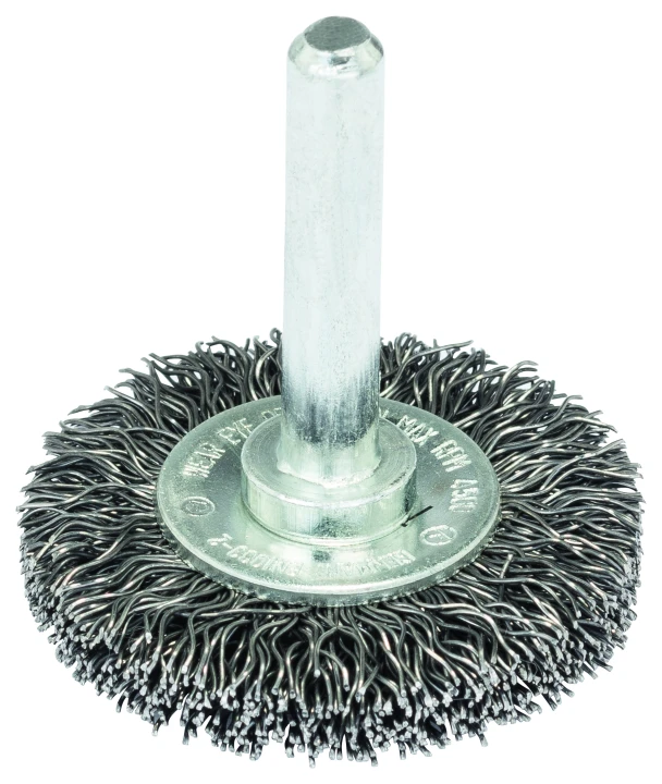 BROSSE CIRC FILS ONDULES 38x6MM