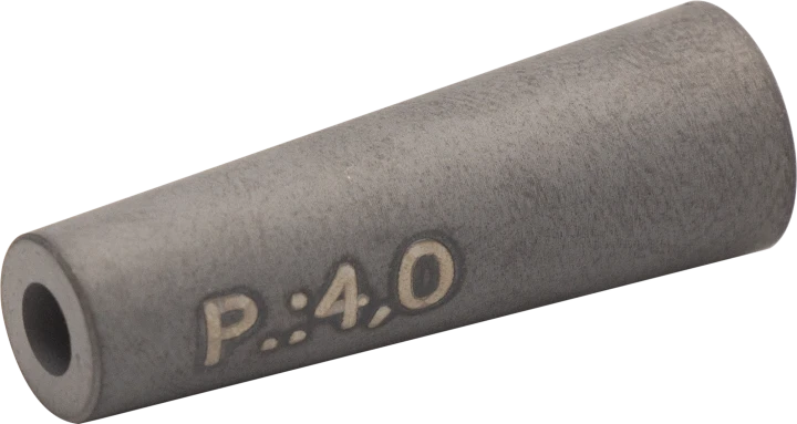 Buse tungstène Ø 4mm aérogomm.