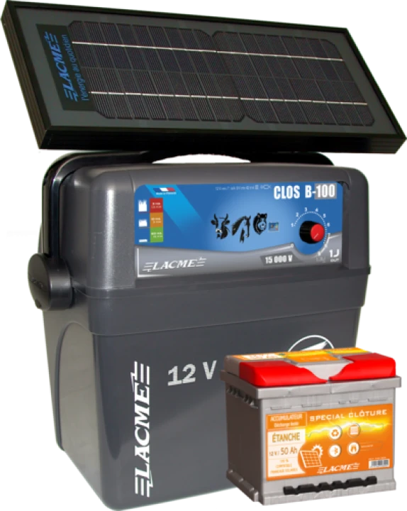 CLOS B100 SOLIS 7.2W+ACCU ELEC
