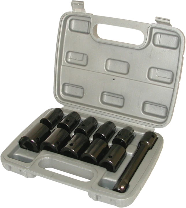 Coffret 10 douilles 1/2" + ral
