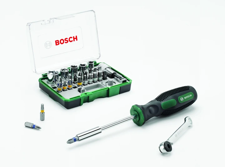 COFFRET VISSAGE CLE A CLIQUET 27 PIECES + TOURNEVIS