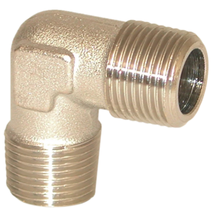 Coude égal : 2 x 3/8" Mâle