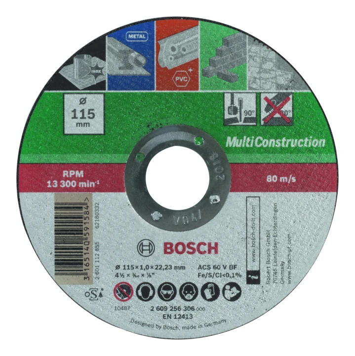 DISQUE 115 x 1,0 MM MULTICONSTRUCTION