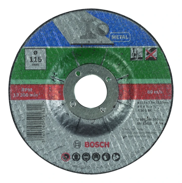 DISQUE 115 x 2,5 ACIER DEPORTE