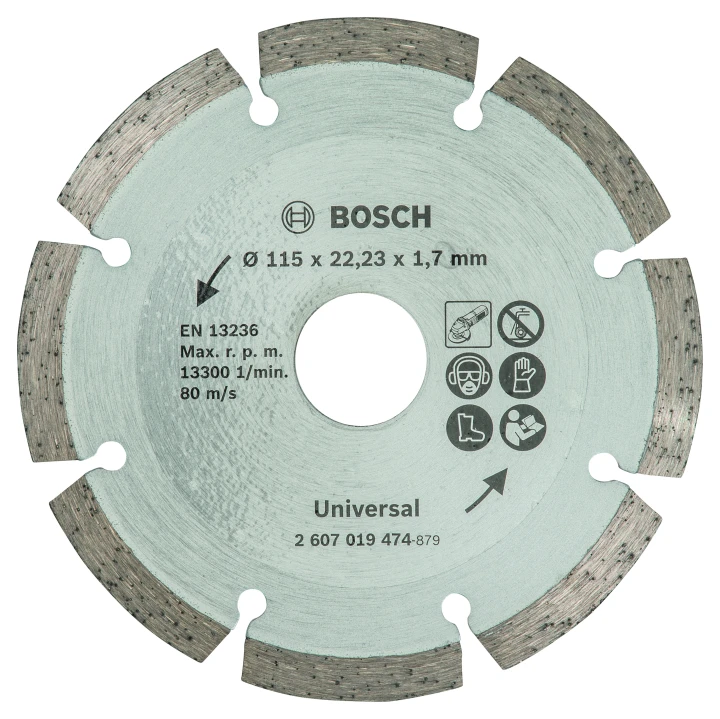 DISQUE DIAMANTE MATERIAUX 115MM