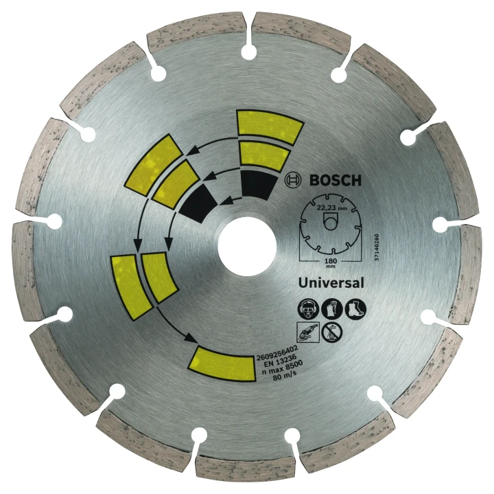 DISQUE DIAMANTE MATERIAUX 180 MM