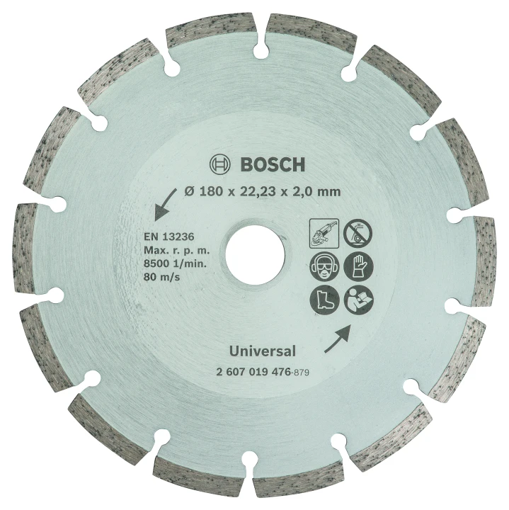 DISQUE DIAMANTE MATERIAUX 180MM
