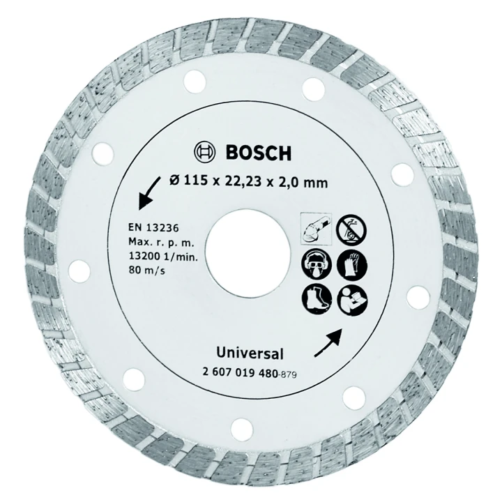 DISQUE DIAMANTE TURBO 115MM