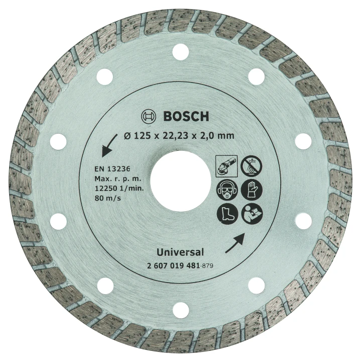 DISQUE DIAMANTE TURBO 125MM