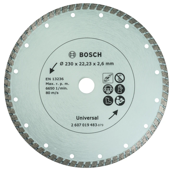 DISQUE DIAMANTE TURBO 230MM
