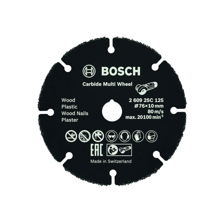 Disques à tronçonner Carbide Multi Wheel 76 mm; 1 mm; 10 mm