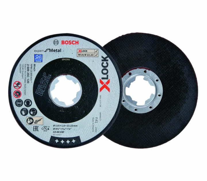 Disques à tronçonner X-LOCK Expert for Metal AS 46 S BF, 115 mm, 1,6 mm