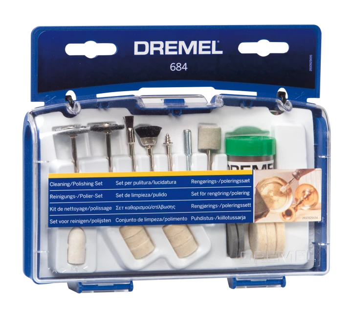 Dremel 684 Jeu de 20 pièces nettoyage/polissage