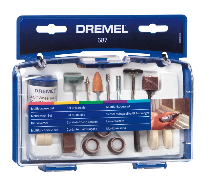 Dremel 687 Jeu de 52 pièces travaux généraux
