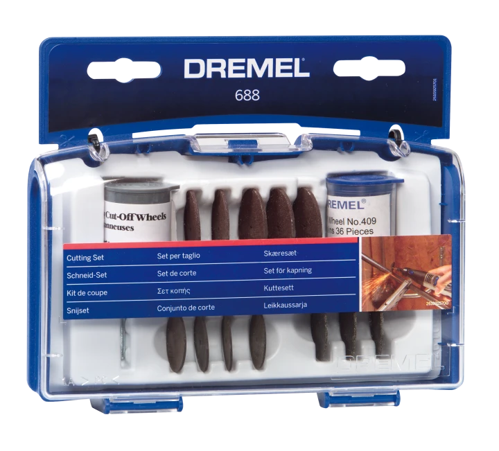 Dremel 688 Jeu de 69 pièces découpes multiples