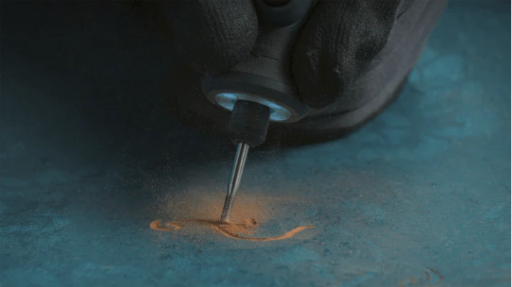 Dremel 7122 Lot de 2 pointes diamantées ø 2,4mm bout cylindrique