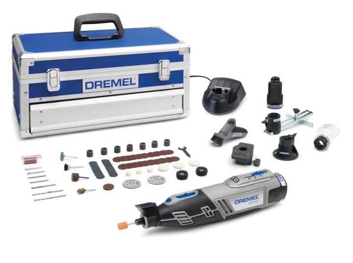 Dremel 8220 Edition Platinium Outil Multifonction Sansfil 12V 5Adaptations 65Acc