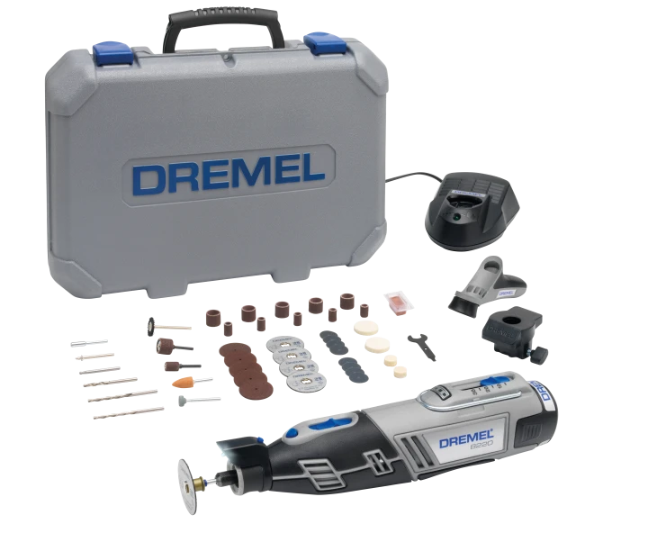 Dremel 8220 Outil Rotatif Multifonction Sans-fil 12V 2Adaptations 45Accessoires