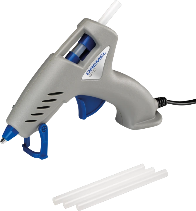 Dremel 910 pistolet à colle (165°C), 3 bâtons