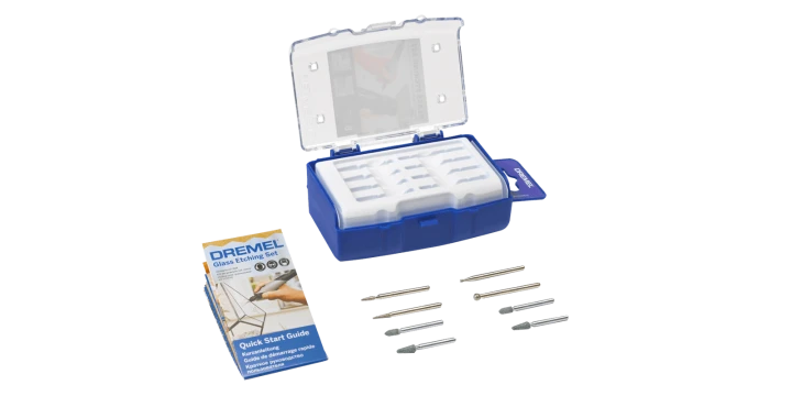 Dremel C682 Coffret d'accessoires gravure sur verre