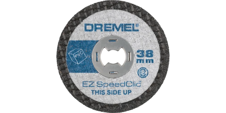 Dremel S476 Lot de 5 disques EZ SpeedClic ø 38mm ep 1,2 mm pour PVC