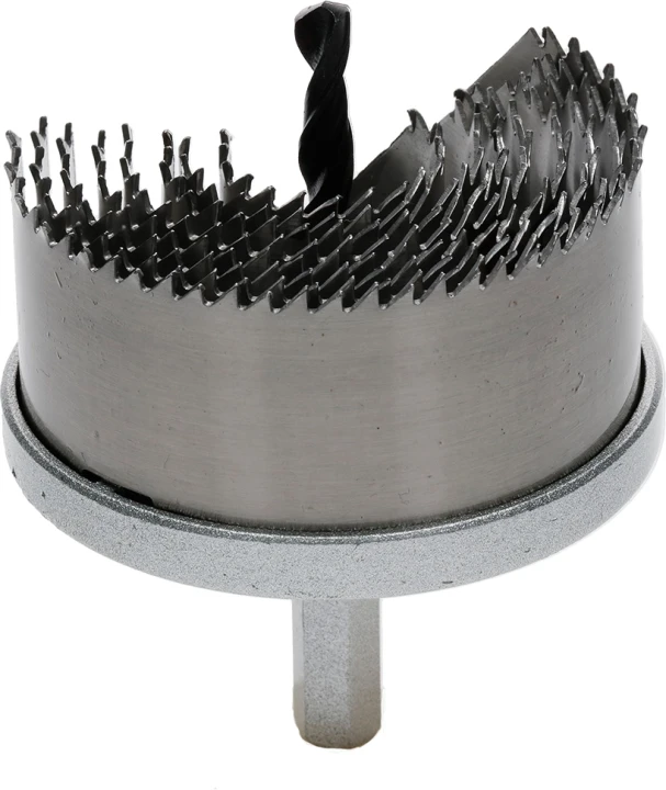 Embase pour scies-trépans à concrétion carbure 33 – 103 mm