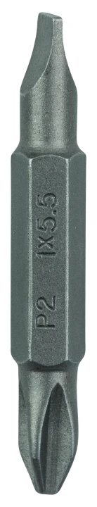 EMBOUT DOUBLE PLAT 1,0X5,5-PH2 45MM