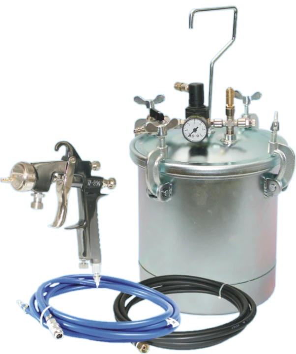 Ensemble pot sous pression 10L