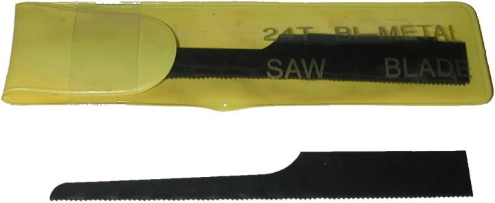 Jeu 5 lames 24 dents pour scie