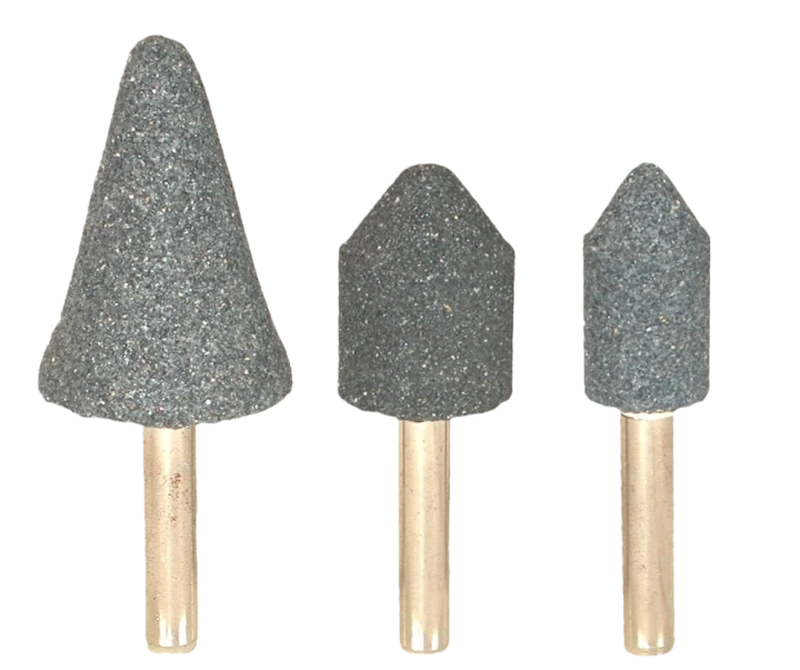 Jeu de 3 meules sur tiges Ø6mm