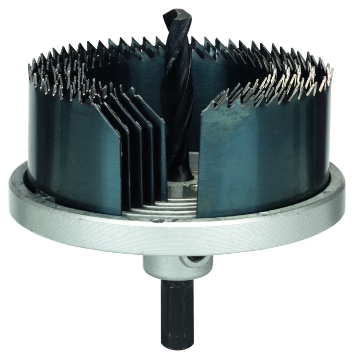 Kit 5 Scies cloches Bois et Plâtre Ø60-68-75-83-92mm