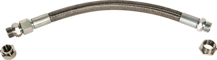 Kit Raccord.0.40M Tresse Inox