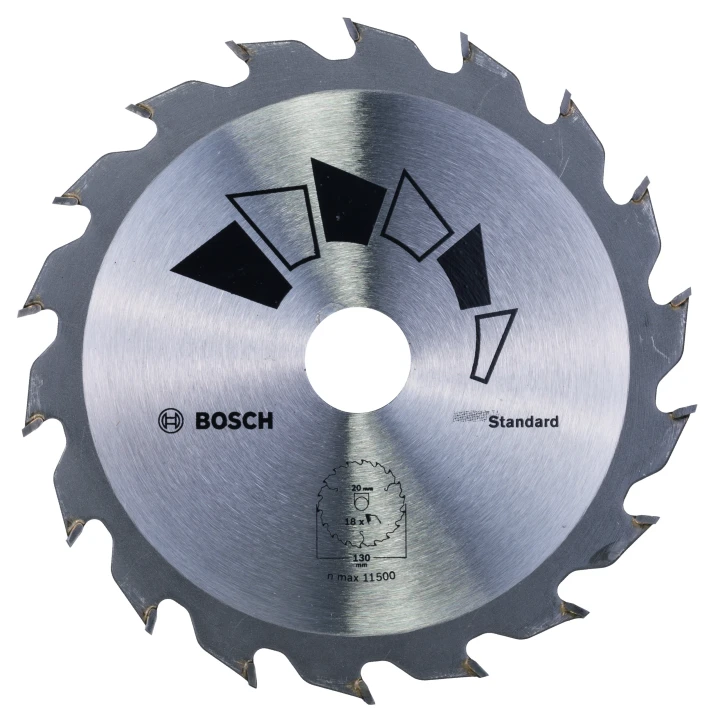 Lame scie circulaire Bois 130x20/16x2,2mm ; 18D