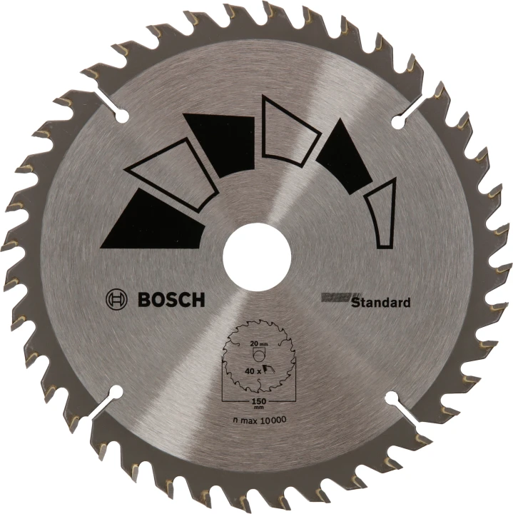 Lame scie circulaire Bois 150x20/16x2,2mm ; 40D