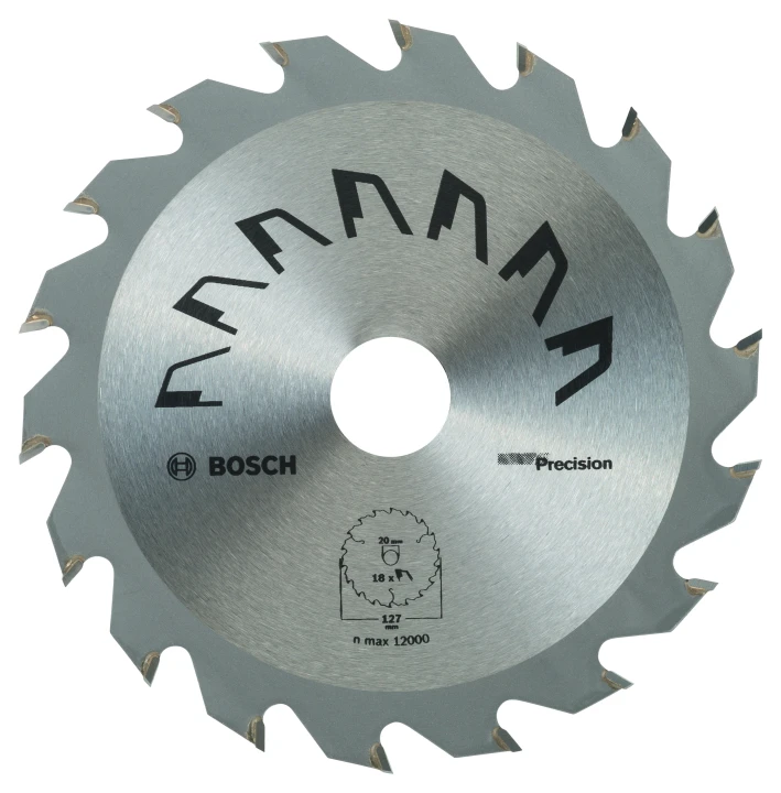 Lame scie circulaire Précision Bois 127x20/12,75x2,5mm ; 18D